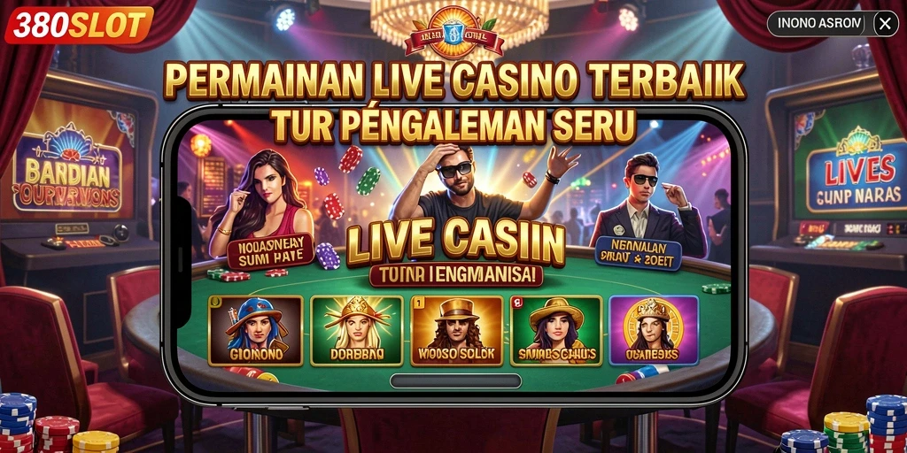Gameplay seru di 380SLOT dengan dealer langsung.