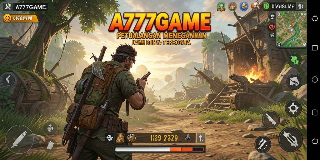 Gameplay menegangkan A777GAME dengan misi yang menantang dan eksplorasi seru.