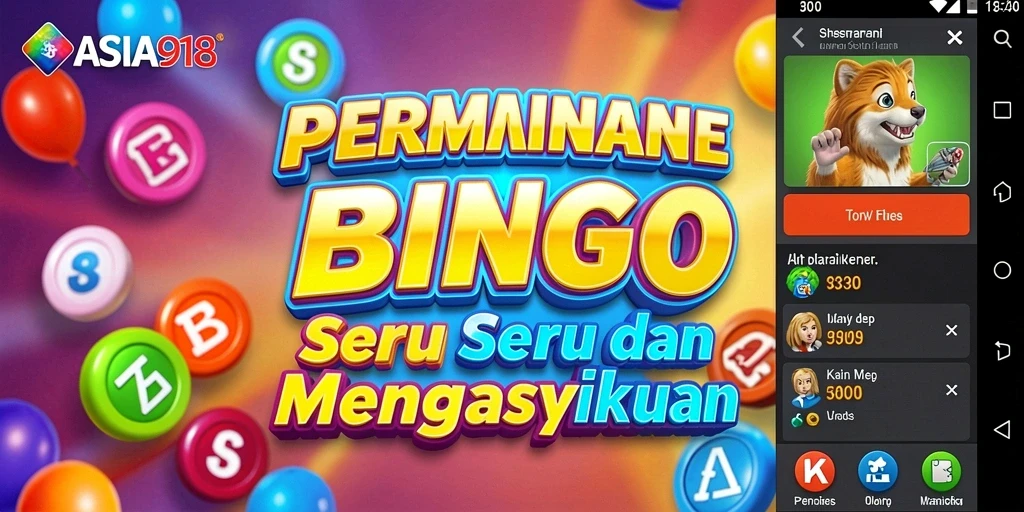 Tampilan gameplay Bingo yang menarik dan interaktif.