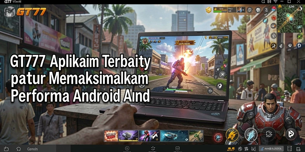 Tampilan antarmuka pengguna intuitif dari GT777 untuk pengoptimalan Utility.