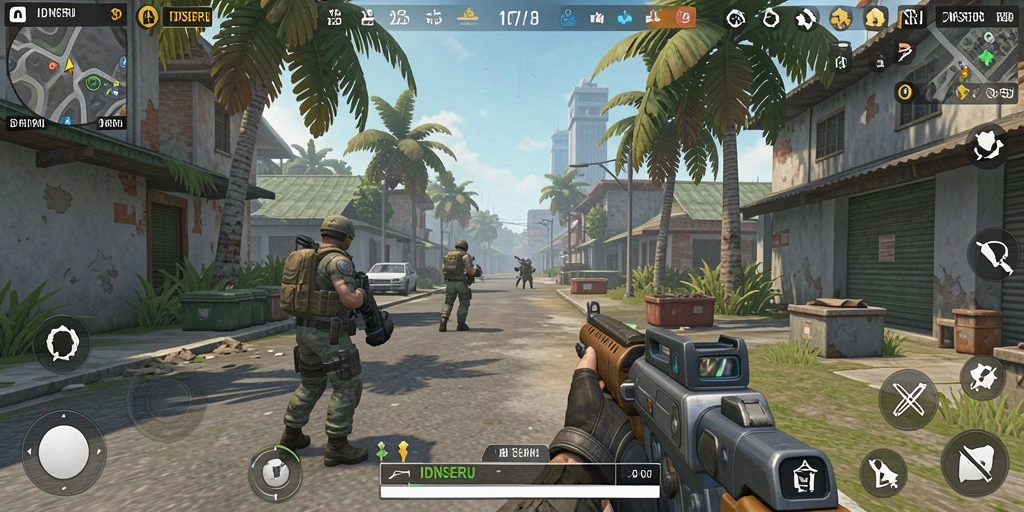 Tampilan gameplay yang mendebarkan di IDNSERU.
