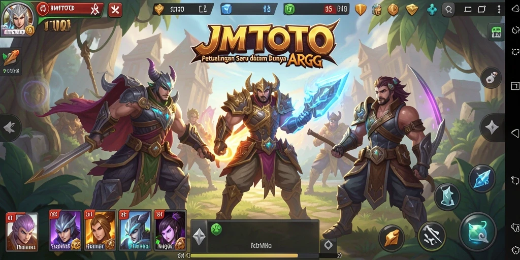 Tampilan gameplay seru dan mendalam dalam JMTOTO.