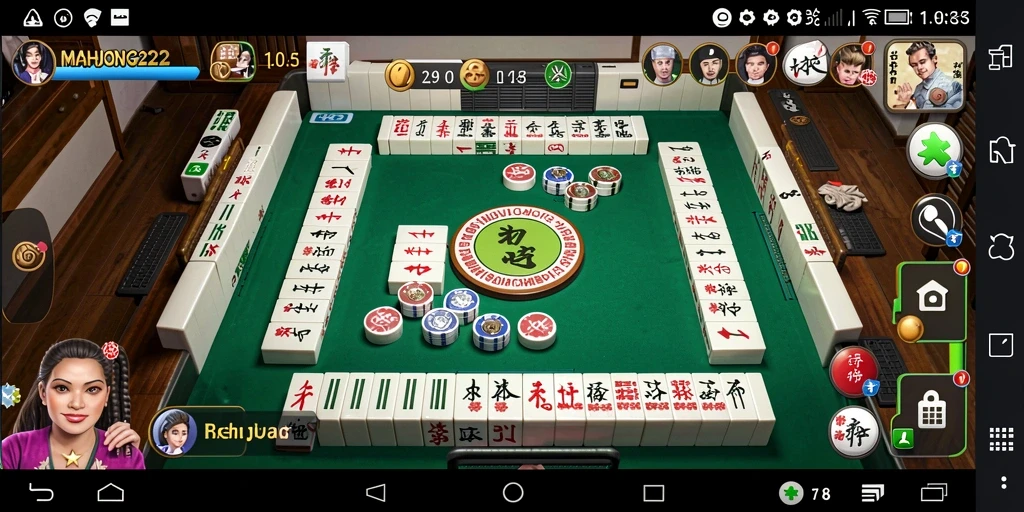 Tampilan gameplay MAHJONG222 yang menarik dan penuh tantangan.