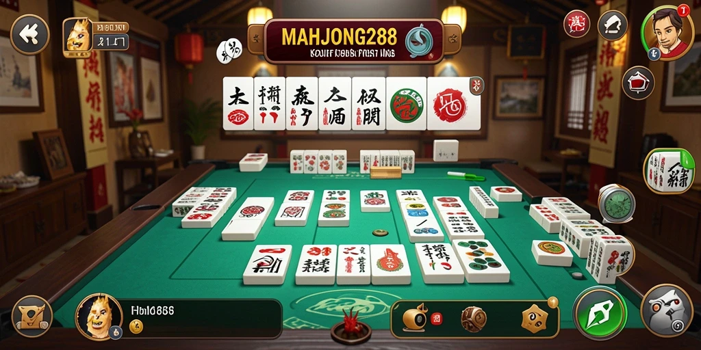 Tampilan interaktif dan fitur aplikasi MAHJONG288 untuk manajemen tugas.