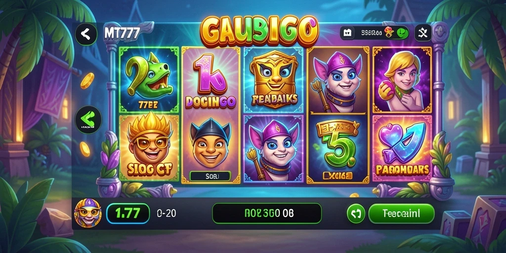 Gameplay seru dan grafik memukau di MT777.
