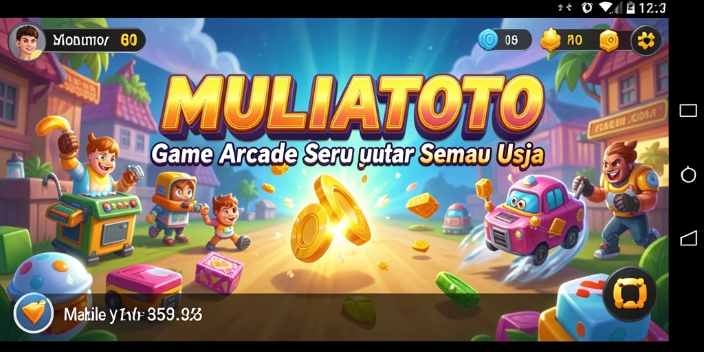 Tampilan gameplay seru dari MULIATOTO yang memikat.